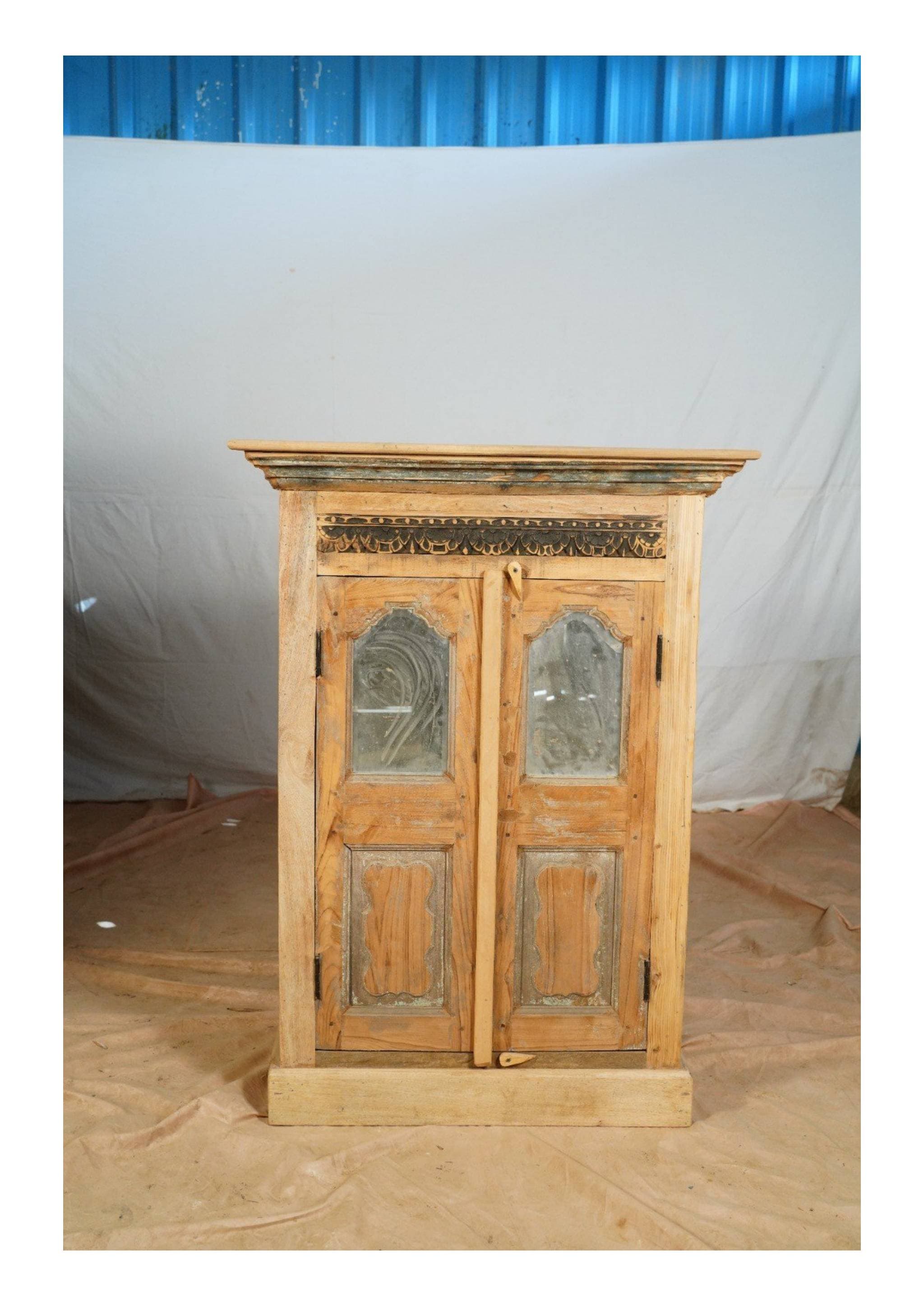 Heritage Arch Glass Door Cabinet — image 1